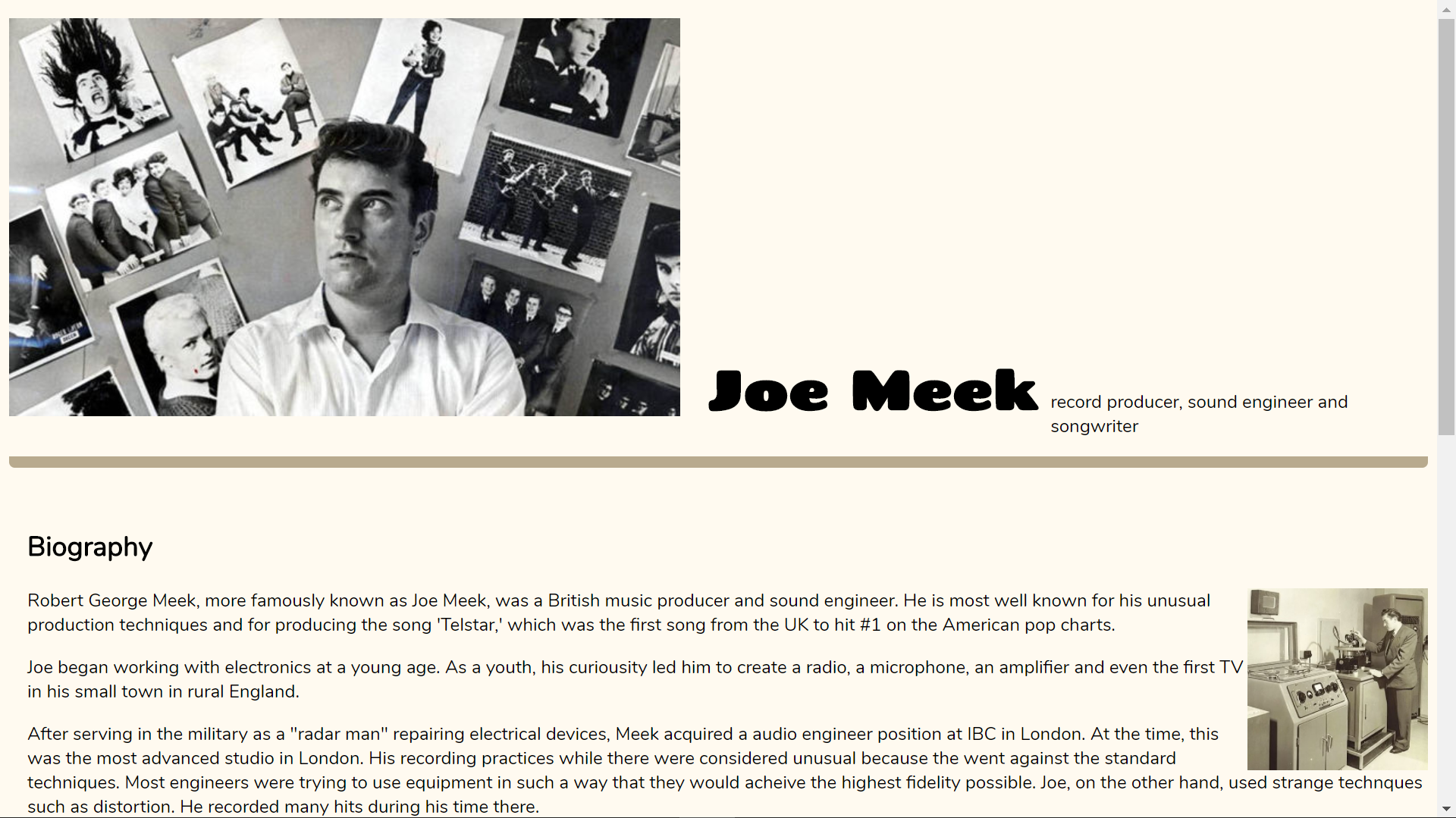 Joe Meek
