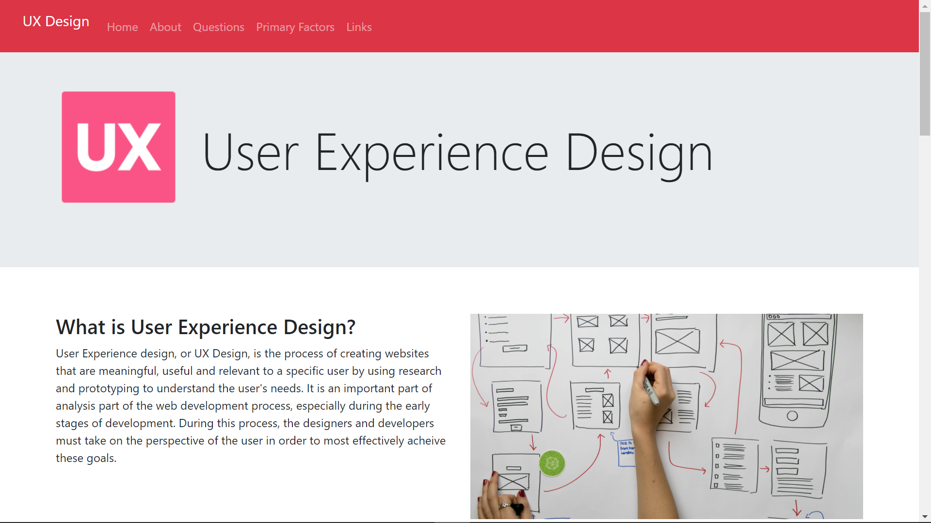 UX Design